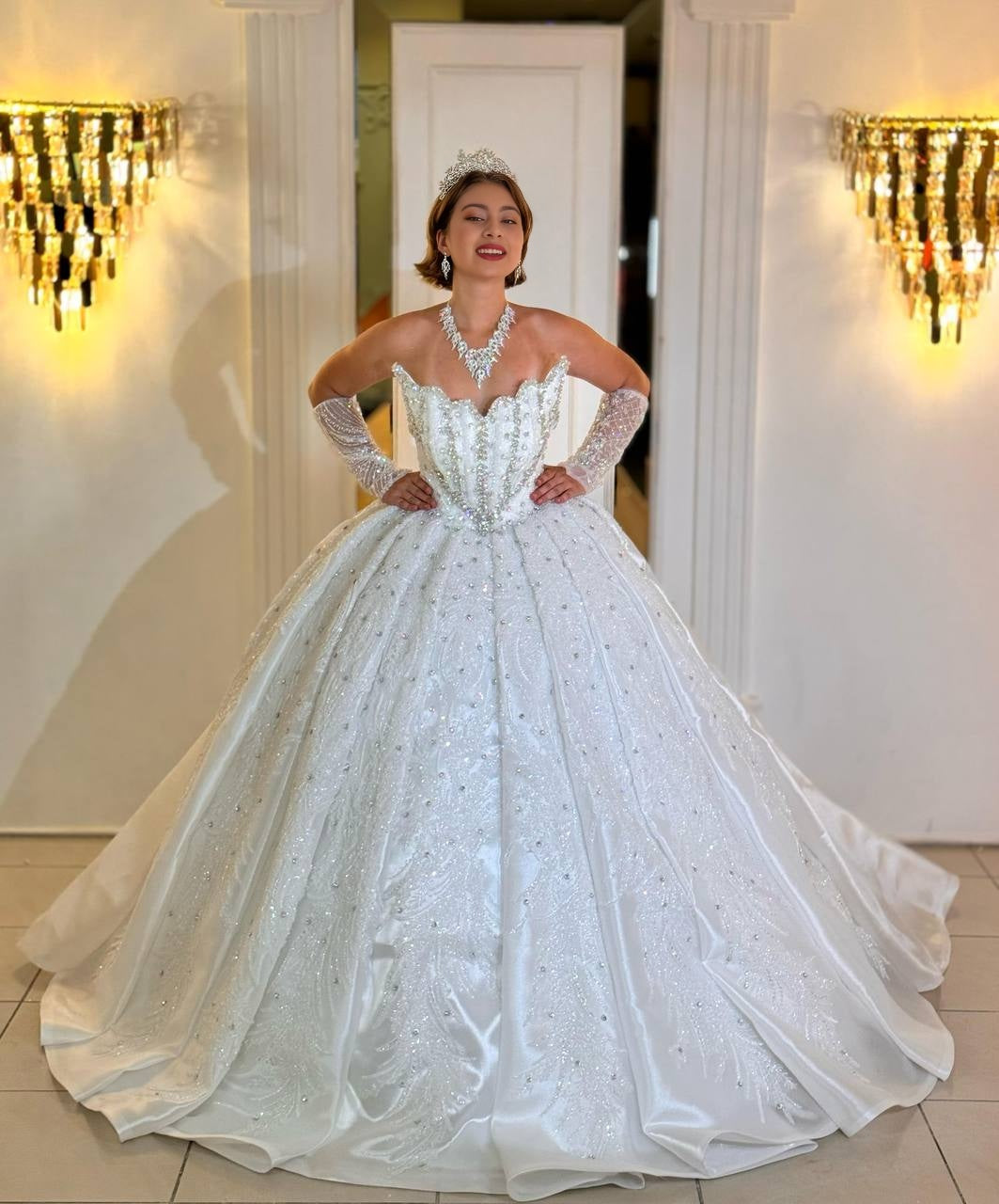 Royal Serenade – Das Glitzernde Prinzessinnen-Hochzeitskleid